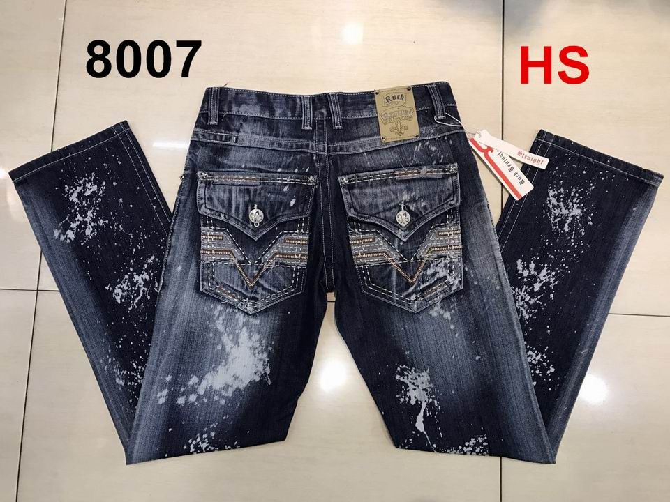 Rock Revival long jeans man 32-42-076
